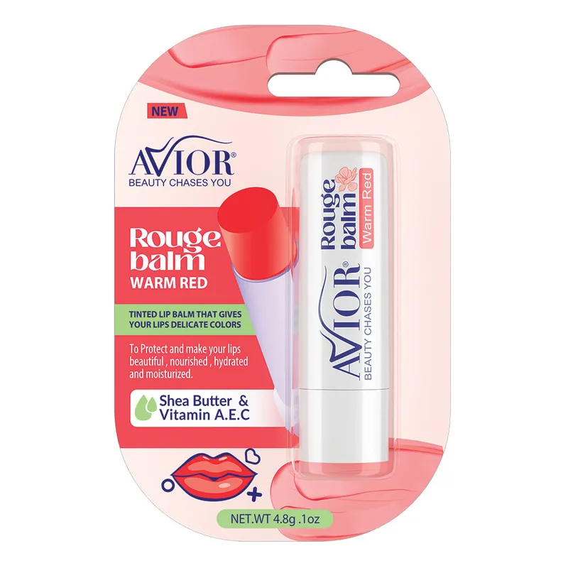 رژ بالم آوایور Warm Red قرمز گرم