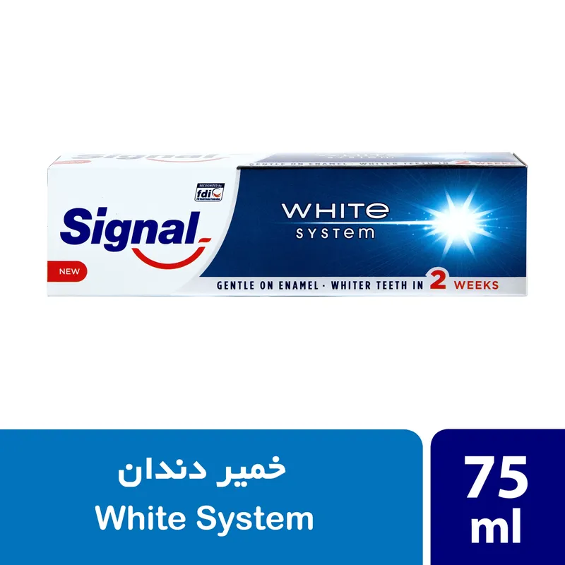 خمیردندان سیگنال وایت سیستم ریوitalize