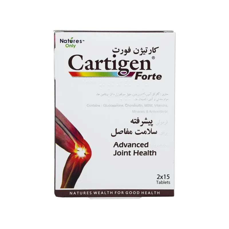 قرص گلوکوزامین نیچرز اونلی کارتیژن مکس